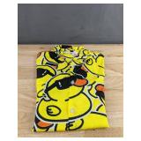 Rubber Duck Themed Button-Up Shirt - Yellow - Men's Size XXL - Brand New