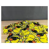 Rubber Duck Themed Button-Up Shirt - Yellow - Men's Size XXL - Brand New