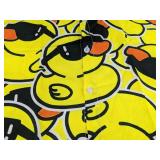 Rubber Duck Themed Button-Up Shirt - Yellow - Men's Size XXL - Brand New