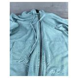 90 Degree By Flexfit Women's Zip Up Azure Splash Hoodie - Size Large - $68 Retail - Brand New *A