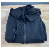 90 Degree By Flexfit Women's Zip Up Black Hoodie - Size Large - $68 Retail - Brand New *A