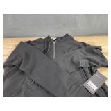 90 Degree By Flexfit Women's Zip Up Black Hoodie - Size Large - $68 Retail - Brand New *A