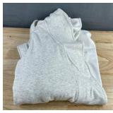 Yoga-Lic-ious Women's Robe XL - White/Gray - $118 Retail - Brand New