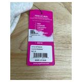 Yoga-Lic-ious Women's Robe XL - White/Gray - $118 Retail - Brand New