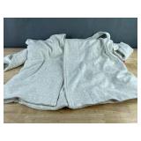 Yoga-Lic-ious Women's Robe XL - White/Gray - $118 Retail - Brand New