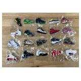 20 Brand New Nike, Air Jordan, Air Max, Kobe Sneaker Shoe Keychains