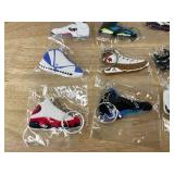 20 Brand New Nike, Air Jordan, Air Max, Kobe Sneaker Shoe Keychains
