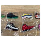 20 Brand New Nike, Air Jordan, Air Max, Kobe Sneaker Shoe Keychains