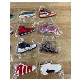 20 Brand New Nike, Air Jordan, Air Max, Kobe Sneaker Shoe Keychains