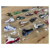 20 Brand New Nike, Air Jordan, Air Max, Kobe Sneaker Shoe Keychains