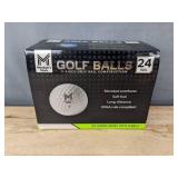 24 Member's Mark Golf Balls 3-Piece Construction - Brand New
