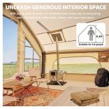 Inflatable Blow Up 4-6 Person Waterproof Oxford Air Tent $799 Retail - Brand New