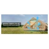 Inflatable Blow Up 4-6 Person Waterproof Oxford Air Tent $799 Retail - Brand New