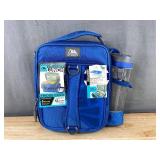 Arctic Zone Pro Expandable Lunch Backpack - Ice Walls & Food Container Set Included - Brand New