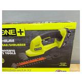 Ryobi ONE+ 18V Cordless Grass Shear and Shrubber Trimmer with Battery and Charger - Brand New