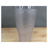 12 Pepsi 20 oz Plastic Glasses - New *X