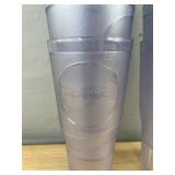 12 Pepsi 20 oz Plastic Glasses - New *X