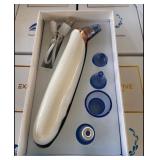 Blackhead Acne Face Cleanser Suction Vacuum Pressure, White - Brand New