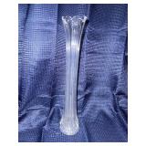 Mcm clear swung vase