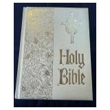 Holy bible nab catholic family edition gold pages