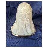 Vintage chalkware bust of the immaculate heart