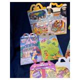 Lot of 35 vintage happy meal boxes