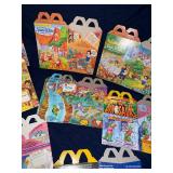 Lot of 35 vintage McDonald’s happy meal boxes