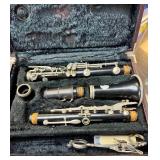 Yamaha clarinet in case