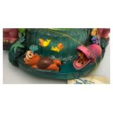Vintage DISNEY Collectible LION KING II 'Simba's Pride' Musical Snow globe, Water globe, Glitter Globe (Box Beat Up And One Piece Of Styrofoam Missing)