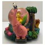 Vintage DISNEY Collectible LION KING II 'Simba's Pride' Musical Snow globe, Water globe, Glitter Globe (Box Beat Up And One Piece Of Styrofoam Missing)