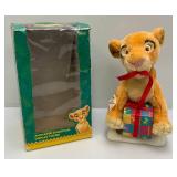 1996 Telco Motionette Disney Lion King Plus Kiara Animated Decoration With Original Box (Box Beat up) WORKS