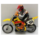 Vintage Pre-Owned TYCO R/C Xtreme Moto-X Cycle In Origibnal box (Seems Complete) Missing Battery And Battery Cover