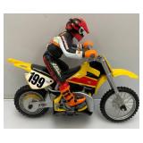 Vintage Pre-Owned TYCO R/C Xtreme Moto-X Cycle In Origibnal box (Seems Complete) Missing Battery And Battery Cover