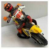 Vintage Pre-Owned TYCO R/C Xtreme Moto-X Cycle In Origibnal box (Seems Complete) Missing Battery And Battery Cover