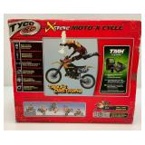 Vintage Pre-Owned TYCO R/C Xtreme Moto-X Cycle In Origibnal box (Seems Complete) Missing Battery And Battery Cover