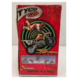 Vintage Pre-Owned TYCO R/C Xtreme Moto-X Cycle In Origibnal box (Seems Complete) Missing Battery And Battery Cover