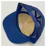 1980's DISNEY WORLD Snapback Truckers Hat With Mesh With Disney Pin