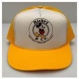 1980's Mickey & Co. Snapback Truckers Hat With Mesh