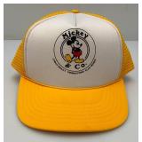 1980's Mickey & Co. Snapback Truckers Hat With Mesh