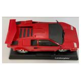 Vintage SoundTrax Technology LAMBORGHINI Telephone With Light Up Headlight, Taillights And Vroom-Vroom Sounds When Rings (Works) In Original box