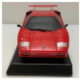 Vintage SoundTrax Technology LAMBORGHINI Telephone With Light Up Headlight, Taillights And Vroom-Vroom Sounds When Rings (Works) In Original box