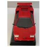 Vintage SoundTrax Technology LAMBORGHINI Telephone With Light Up Headlight, Taillights And Vroom-Vroom Sounds When Rings (Works) In Original box