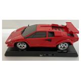Vintage SoundTrax Technology LAMBORGHINI Telephone With Light Up Headlight, Taillights And Vroom-Vroom Sounds When Rings (Works) In Original box