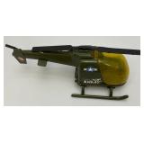 1970's  Gay Toys US Army Toy Huey Helicopter