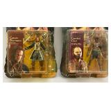 Misc. Collectible Pirates Of The Caribbean Action Figures (On Original Cards) Cards beat Up