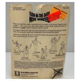 1990 Uncle Milton Glow-In-The-Dark Movie Monsters Hunchback Of Notre Dame (On Original Card) Card Beat up