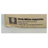 1990 Uncle Milton Glow-In-The-Dark Movie Monsters Hunchback Of Notre Dame (On Original Card) Card Beat up