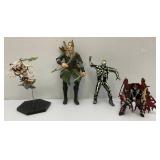 Misc. Action Figures Including Lord Of The Rings And More