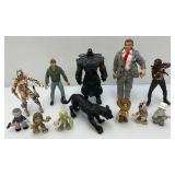 Misc. Action Figures Including The Walking Dead And More