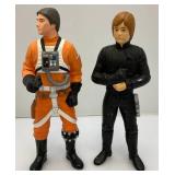 1990's STAR WARS Hard Plastic Figures 9 1/2'